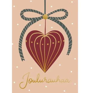 Putinki Letters joulukortti - Joulurauhaa kuva