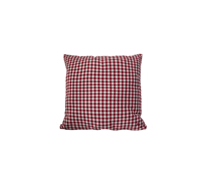115145 RUTAN storefactory ruudullinen tyynynpaallinen punainen valkoinen 45 x 45 cm kuva