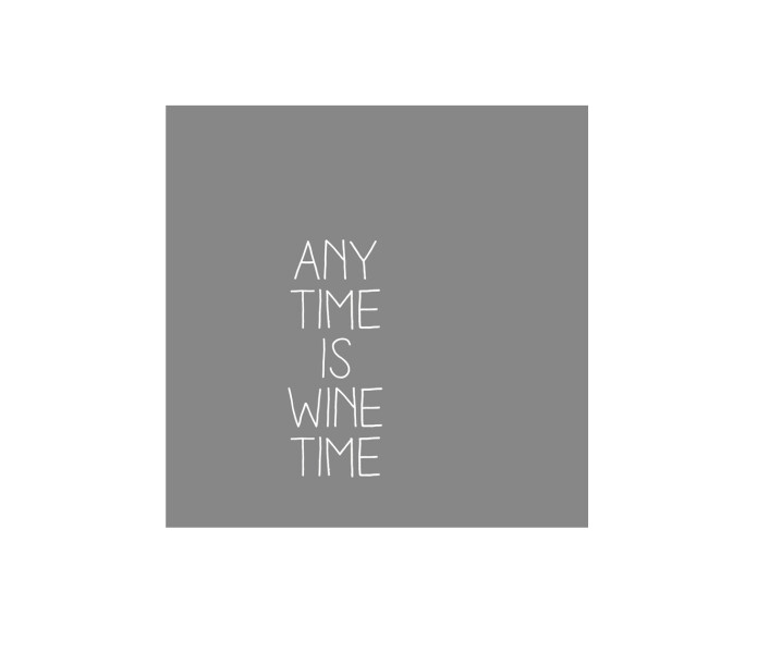 12723 rader kahviservetti servetti 25 x 25 cm any time is winetime kuva
