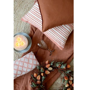 Chic Antique tyynynpäällinen pellava terrakotta 50 x 50 cm kuva