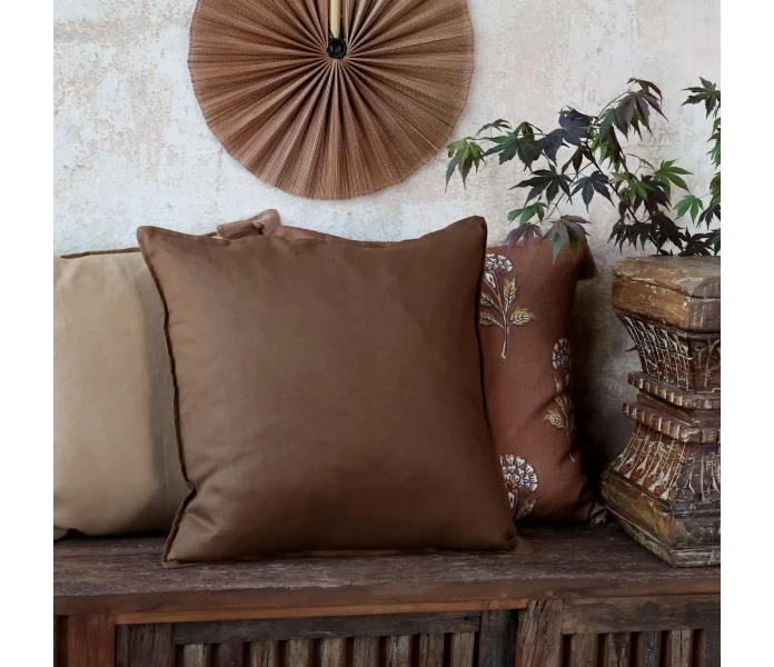 16101420 chic antique pellavatyynynpaallinen pellava tyynynpaallinen pellavaa ruskea kuva