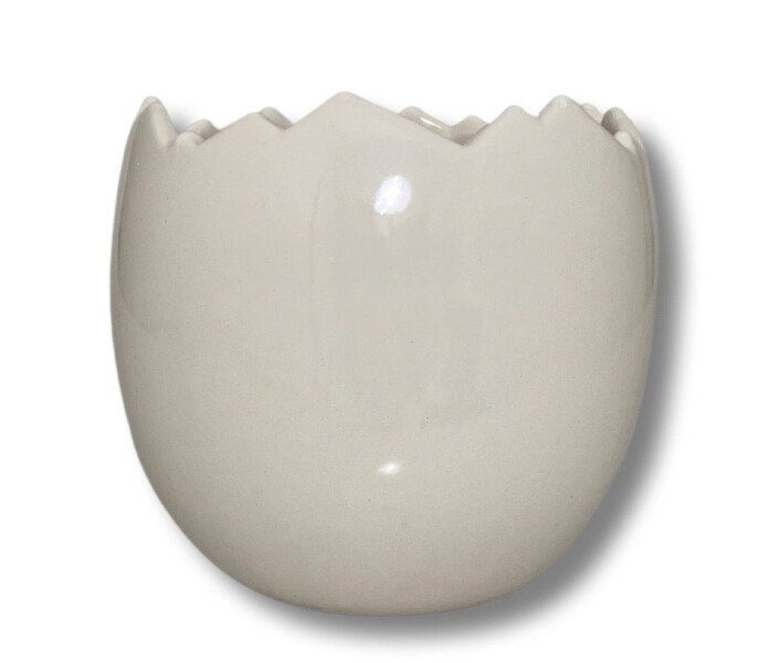 174000 miljogarden munankuori luonnonvalkoinen ruukku aggskal kruka naturvit kuva