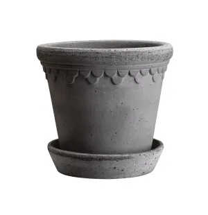 Bergs Potter Copenhagen saviruukku harmaa 14cm kuva