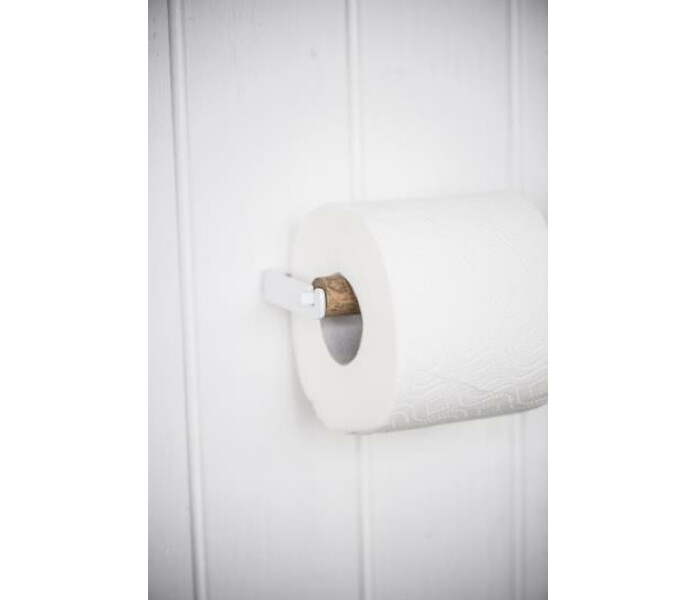 9057 11 ib laursen wc paperiteline wc pappershallare vit valkoinen 3 kuva