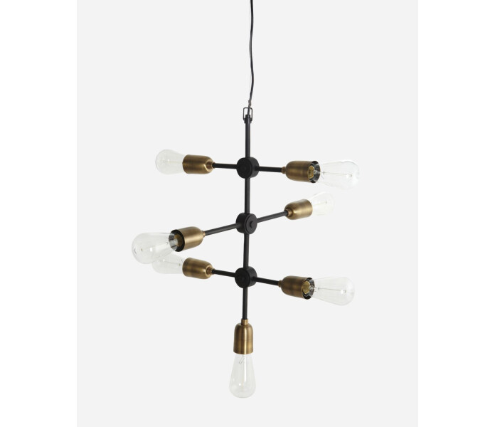 203660810 house doctor molecular moderni kattovalaisin kattolamppu valaisin musta modern taklampa lampa svart kuva