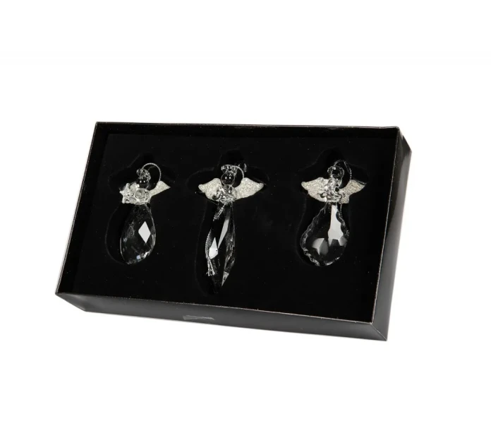 24593 a lot dekoration lasinen enkeli lasienkeli ripustettava koriste 2 kuva