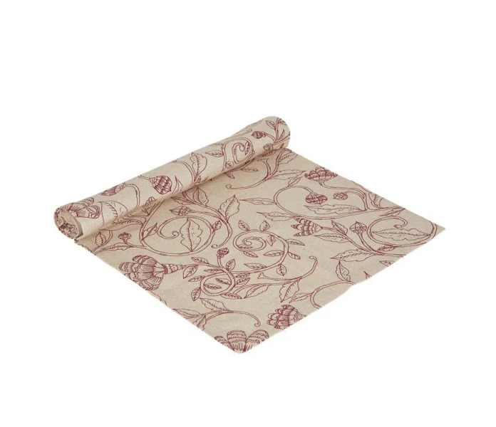 250353 140 60 fondaco ellie punainen kuviollinen kaitaliina kuva