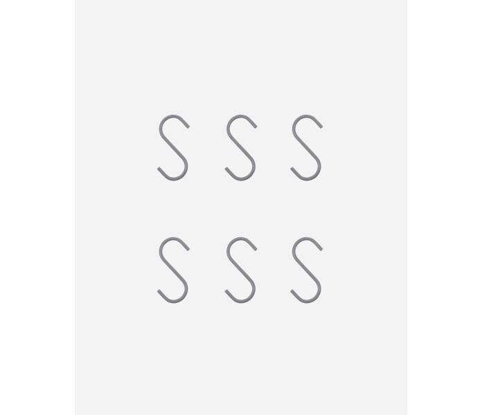 262000001 house doctor snap s koukku hopea s krok silver 2 kuva