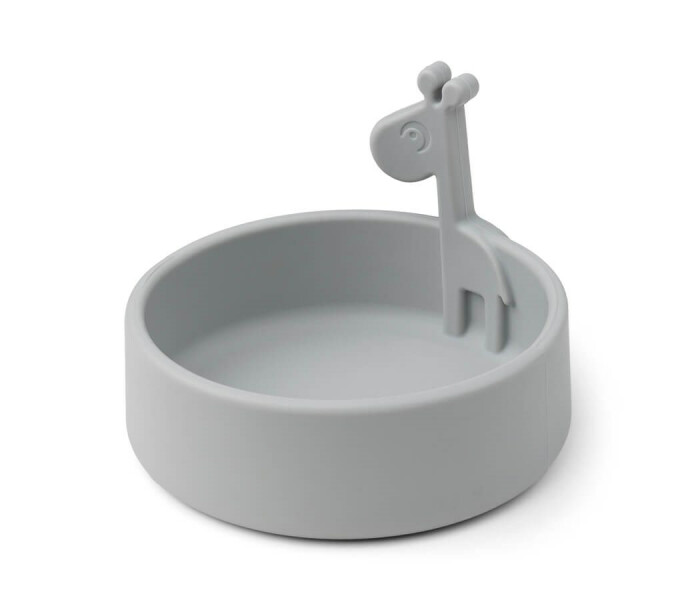 1819835 done by deer peekaboo raffi silikoni kulho harmaa silikon skal gra kuva