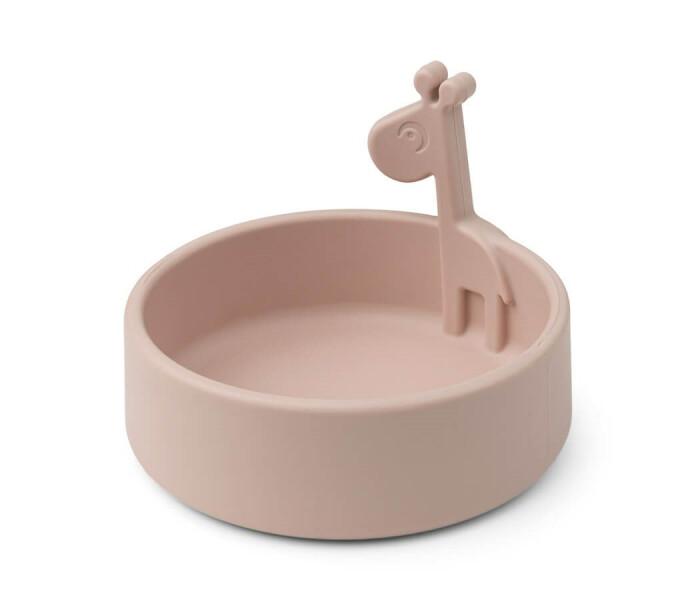 1819831 done by deer peekaboo raffi silikoni kulho roosa silikon skal rosa kuva