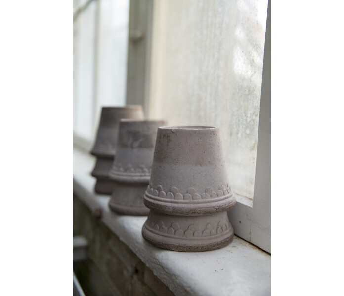 bergs potter copenhagen ruukku saviruukku harmaa kruka lerkruka gra 2 kuva