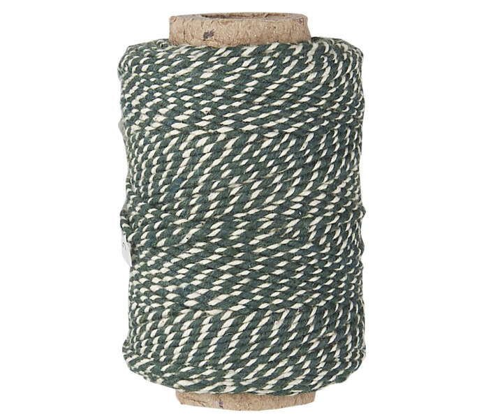 4477 22 ib laursen puuvilla naru vihrea paketointi bomullsnore gron kuva