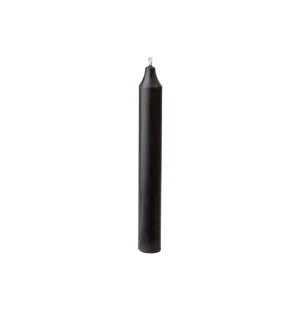 Affari Rustic kruunukynttilä musta 18cm kuva