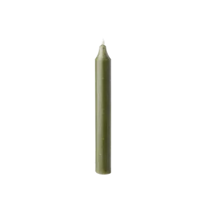 Affari Rustic kruunukynttilä metsänvihreä 18cm kuva