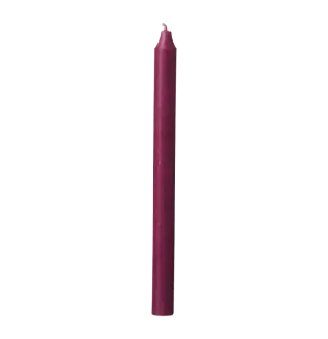 Affari Rustic kruunukynttilä kanervan lila 28cm kuva