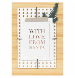 Räder 2-osainen joulukortti - With Love from Santa kuva