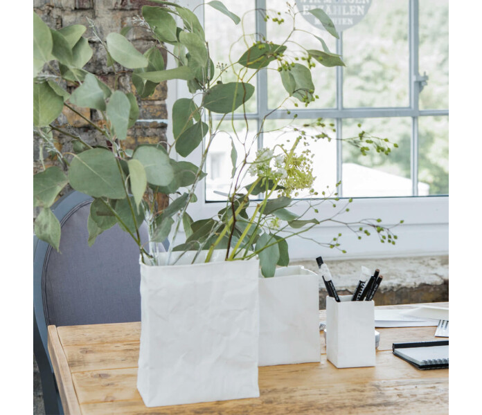 14188 rader valkoinen maljakko vit vas 2 kuva