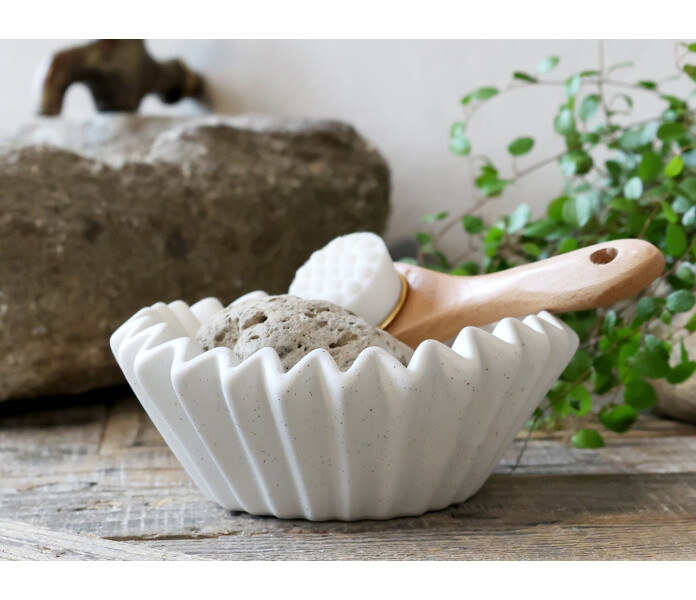 39091419 chic antique valkoinen kulho vit skal kuva