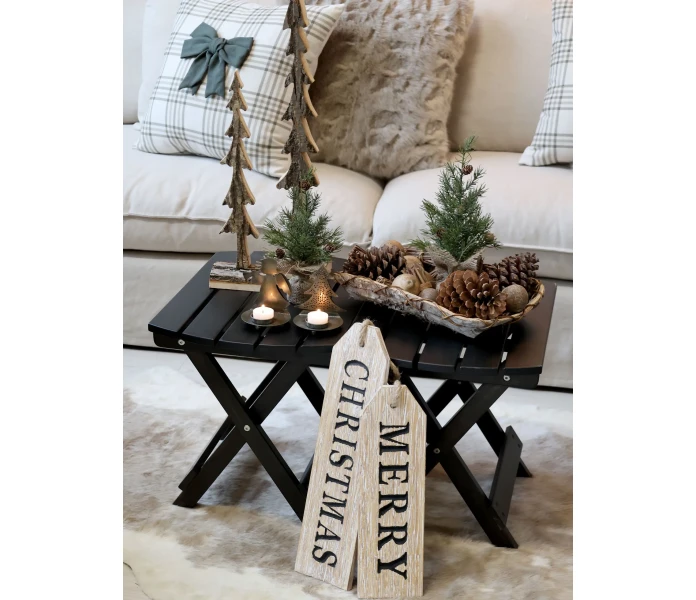 39098200 chic antique havupuu koristepuu 25 cm 2 kuva