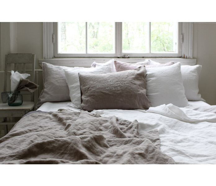 kainby heaven linen tupla pussilakana pellava ruskea linne dubbel paslakan brun 3 kuva