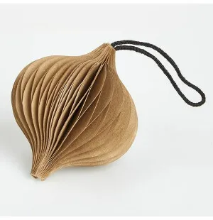 Piironki paperikoriste pisara beige kuva