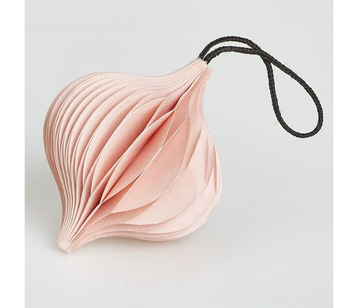 105536 Piironki pisara paperikoriste appersdekoration ljusrosa kuva