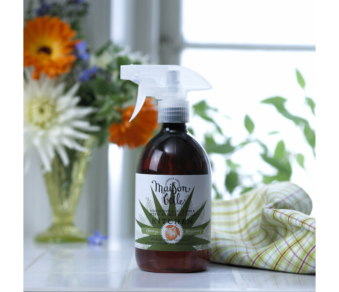 maison belle keittion siivoussuihke puhdistusaine rengorningsmedel for koket kuva