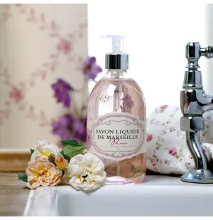 Savon Liquide de Marseille käsisaippua ruusu 500ml kuva