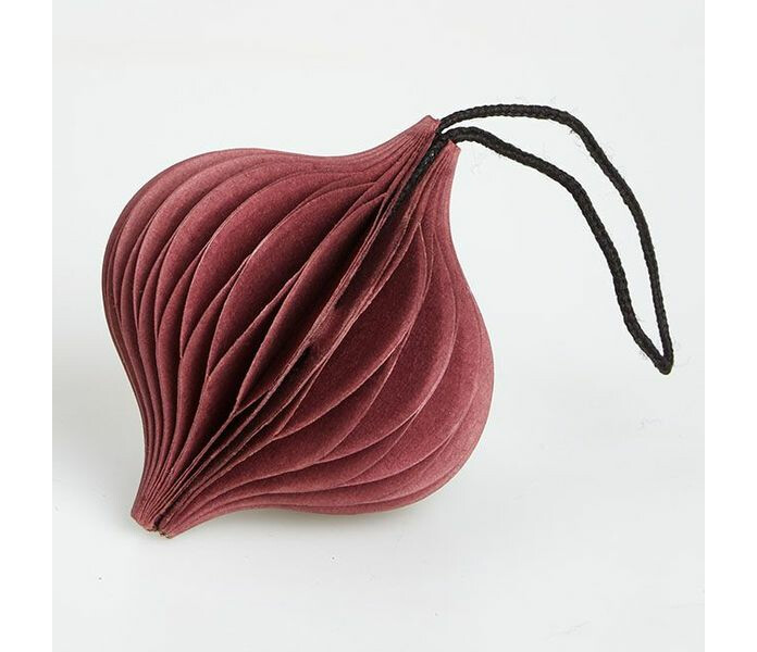 105534 piionki paperikoriste burgundi papperdekoration burgundy kuva