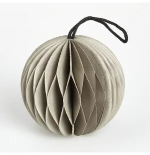 Piironki paperikoriste pallo harmaa kuva