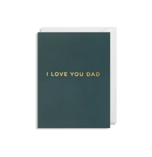 Lagom 2-osainen pikkukortti "I love you dad" kuva