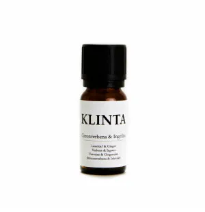 Klinta eteerinen öljy Sitruunaverbena & Inkivääri 10ml kuva