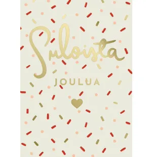 Putinki Letters 2-osainen joulukortti - Suloista joulua kuva