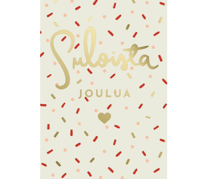 Putinki Letters joulukortti julkort suloista joulua kuva