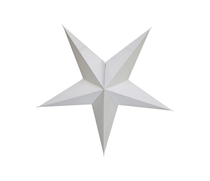 51999 19 chic antique paperitahti joulutahti antiikki valkoinen glitter papperstjarna julstjarna vit 60 cm kuva