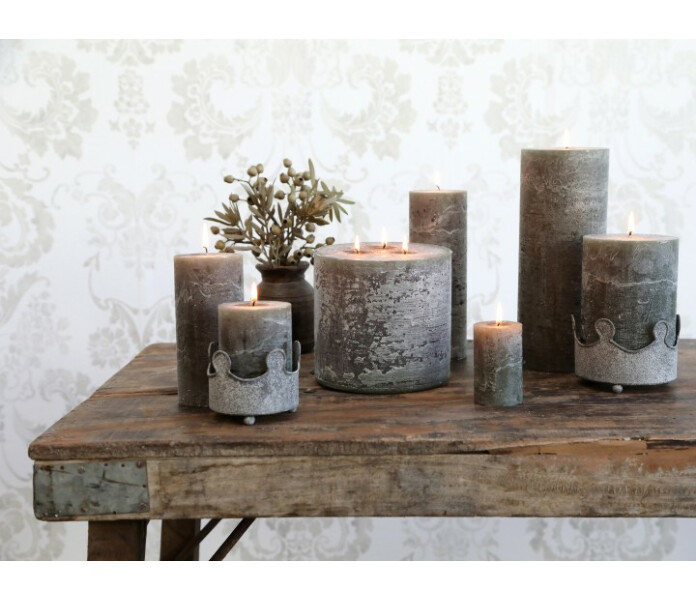 71491 21 chic antique poytakynttila vihrea blockljus gron 2 kuva