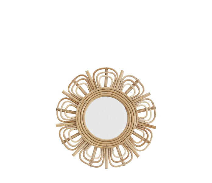 27183A madam stoltz peili rottinkikehyksella spegel med rottingram kuva