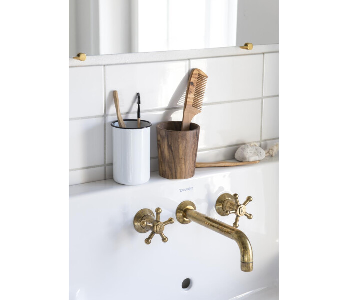 0409 11 ib laursen valkoinen emali hammasharjamuki tumbler vit emalj tandborste mugg 2 kuva