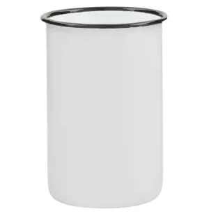 Ib Laursen emali hammasharjamuki valkoinen 8 x 12 cm kuva