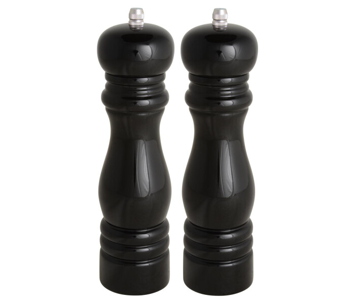 1740 24 ib laursen musta suolamylly pippurimylly svart saltkvarn pepparkvarn kuva