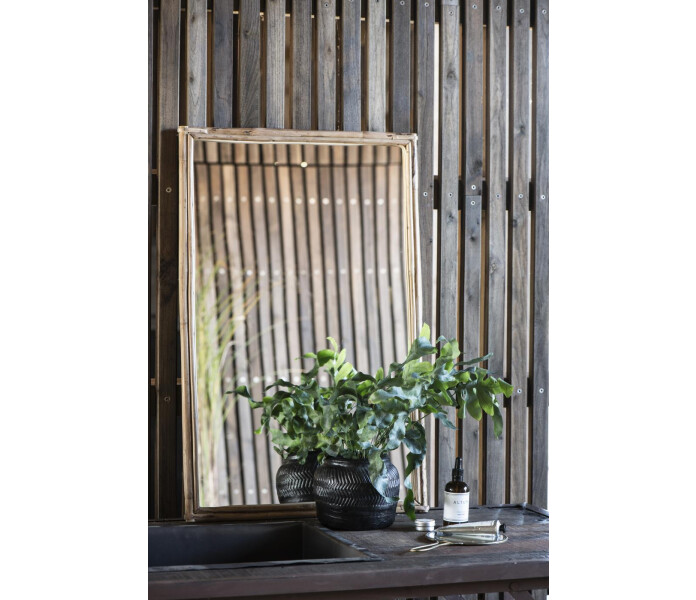 9090 30 ib laursen peili bambureunalla bambu spegel med bambukant 5 kuva