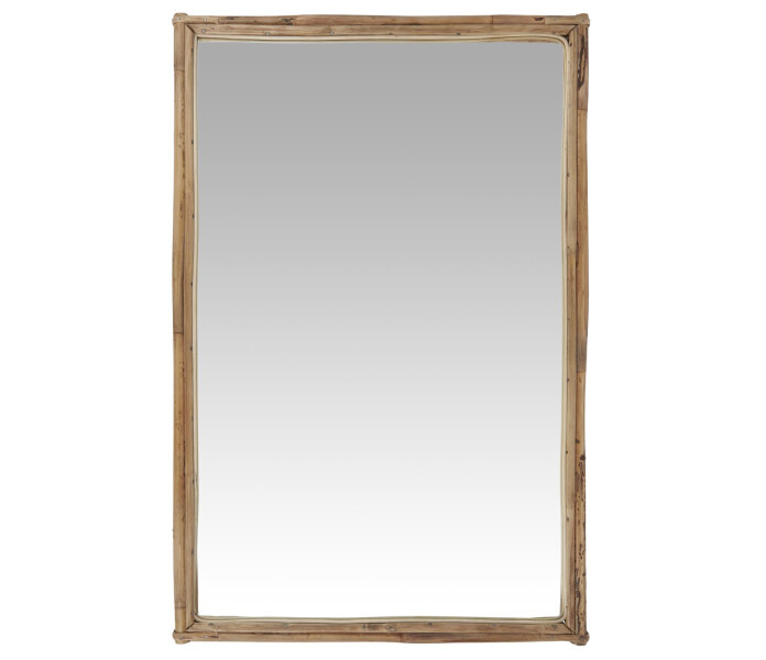 9090 30 ib laursen peili bambureunalla bambu spegel med bambukant kuva