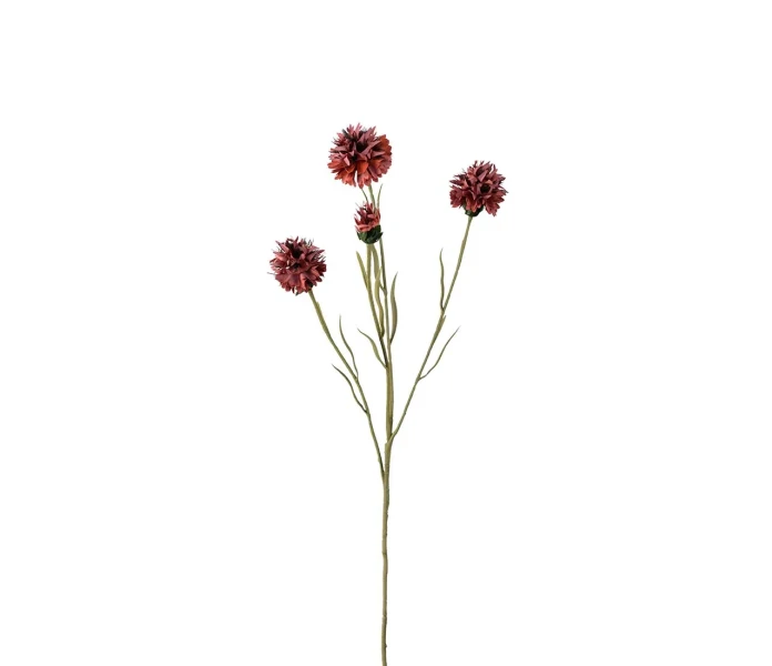 4180 82 mr plant punainen ruiskaunokki koristeoksa koristekukka tekokukka silkkikukka kuva