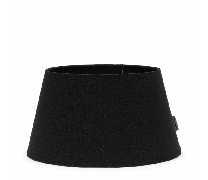 487870 2 riviera maison loveable linen lampshade all black musta lampun varjostin svart lamp skarm 28 x 38 cm kuva