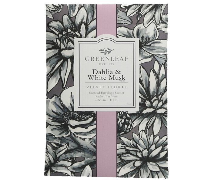 900562 greenleaf tuoksupussi doftpase dahlia white musk kuva