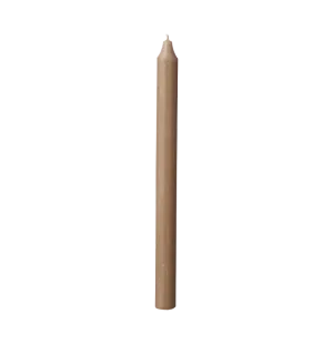 Affari Rustic kruunukynttilä tumma pellava 28cm kuva