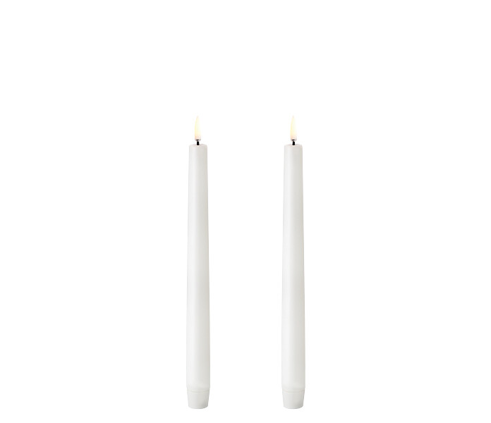 UL TA NW02325 2 piffany copenhagen uyuni led kynttila ledkruunukynttila valkoinen valkonen ledljus ledkronljus 25 cm kuva