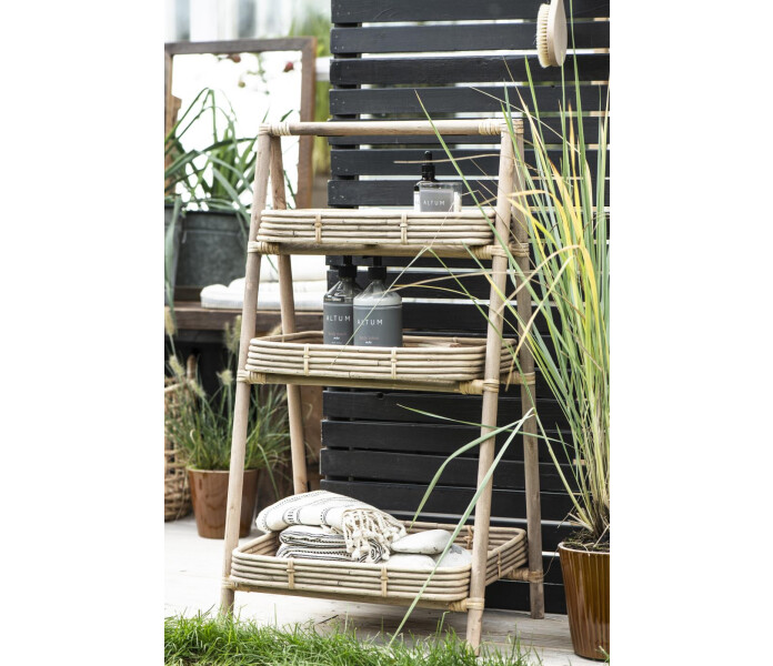 ib laursen kolme 3 tasoinen hylly lattialle tre 3 plan hylla till golvet kuva