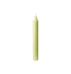 Affari Rustic kruunukynttilä vaaleanvihreä 18cm kuva