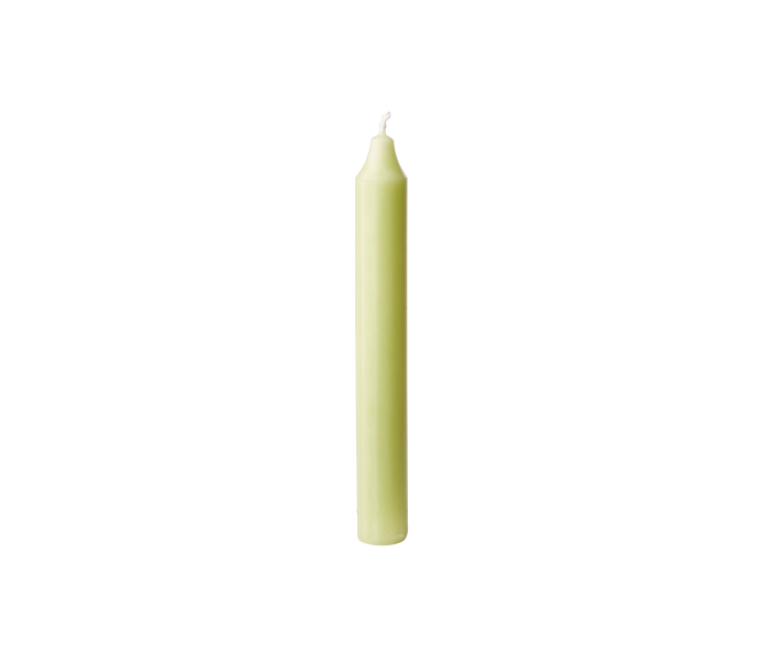 509 180 34 Affari kruunukynttila vaaleanvihrea vihrea ljusgron gron 18cm 2 kuva